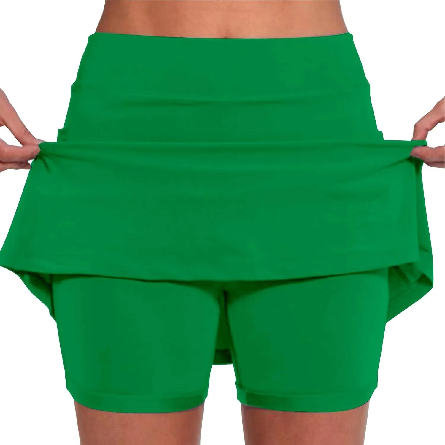 Golf Skirts for Women 18 inch Length Shorts for Women high Waisted Womens Athletic Shorts 5 inch Inseam with Pockets