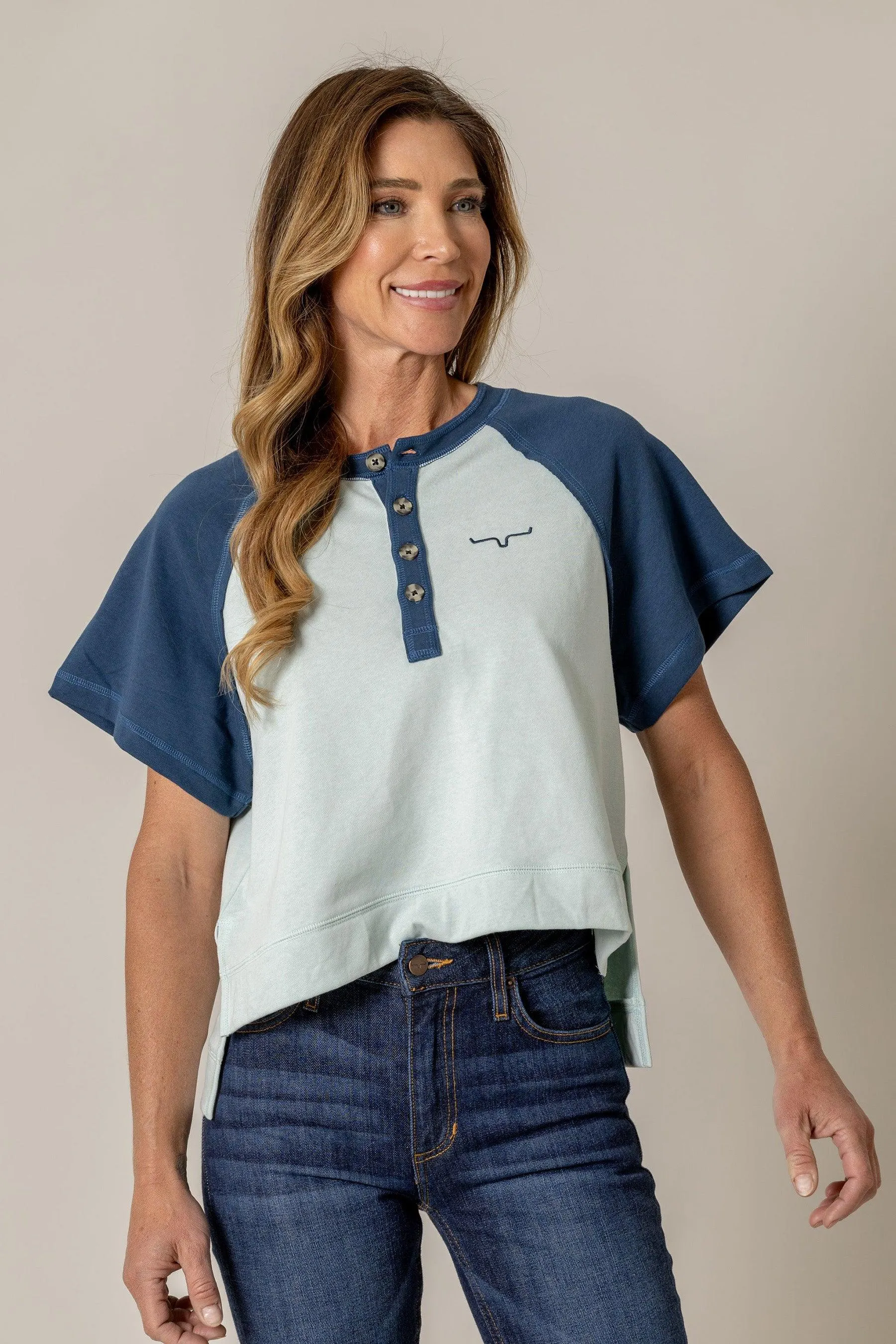 Hellena Cropped Henley