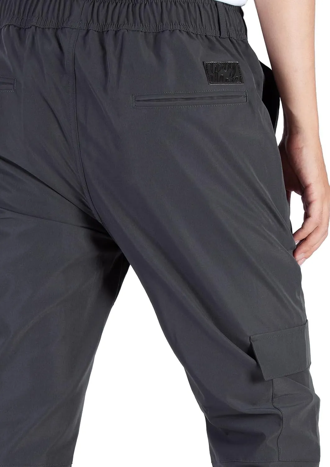 ITALYMORN Mens Lightweight Cargo Joggers with 6 Pockets Slim Fit Casual Pants Elastic Waist Outdoor Running Everyday Wear