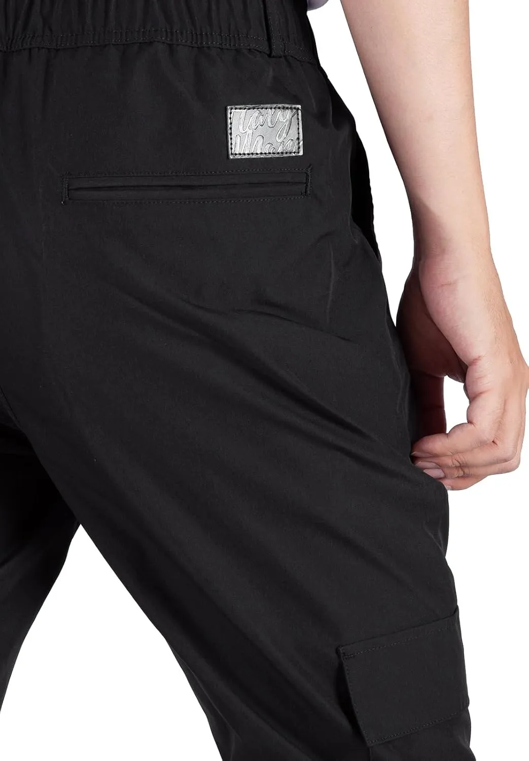 ITALYMORN Mens Lightweight Cargo Joggers with 6 Pockets Slim Fit Casual Pants Elastic Waist Outdoor Running Everyday Wear