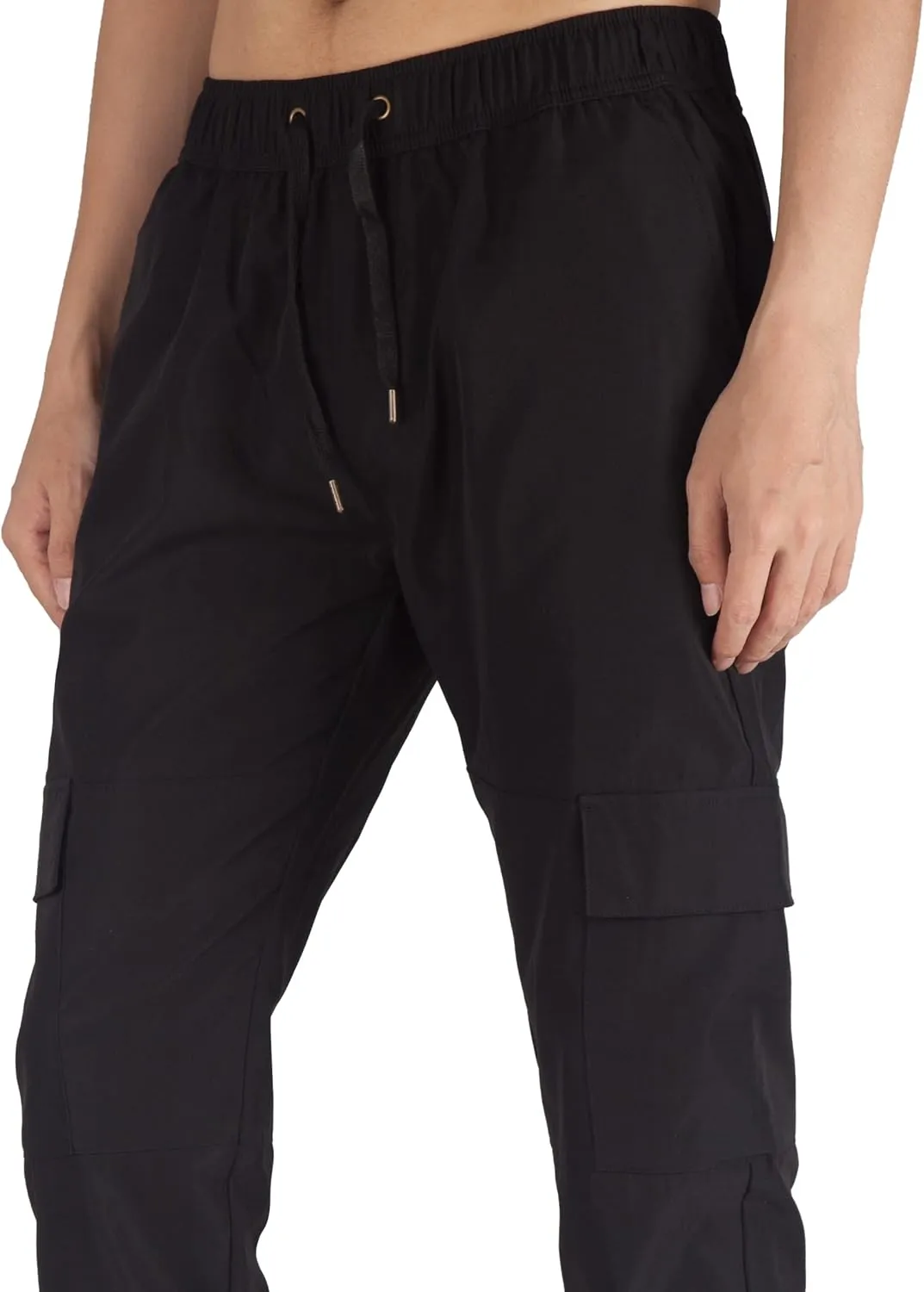 ITALYMORN Mens Lightweight Cargo Joggers with 6 Pockets Slim Fit Casual Pants Elastic Waist Outdoor Running Everyday Wear