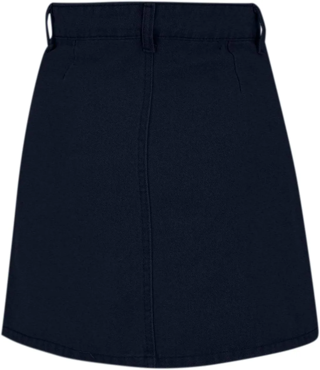 Jean Skirts for Women Denim High Waisted Trendy Stretchy Button Front Short Pencil Skirt with Patch Pockets