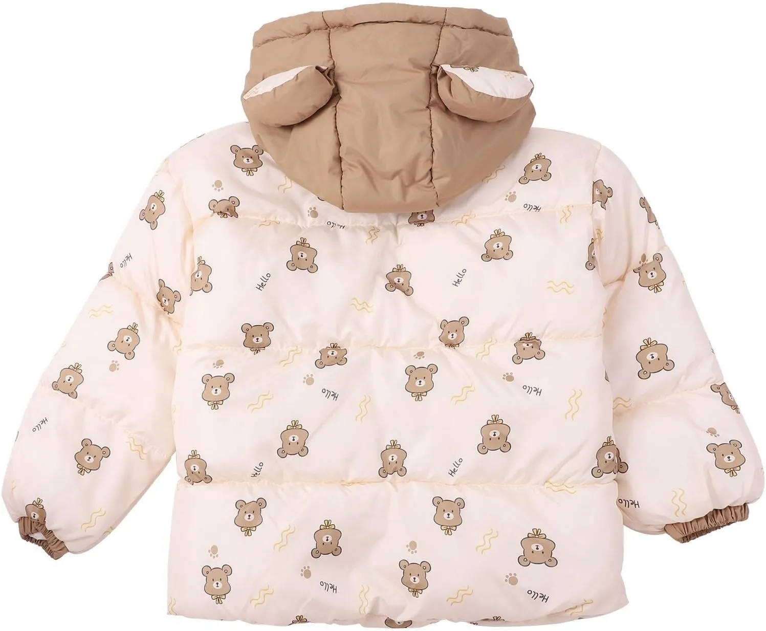 Kids Toddler Baby Girls Boys Winter Warm Thick Solid Cotton Long Sleeve Padded Jacket Coat Clothes Winter Coats
