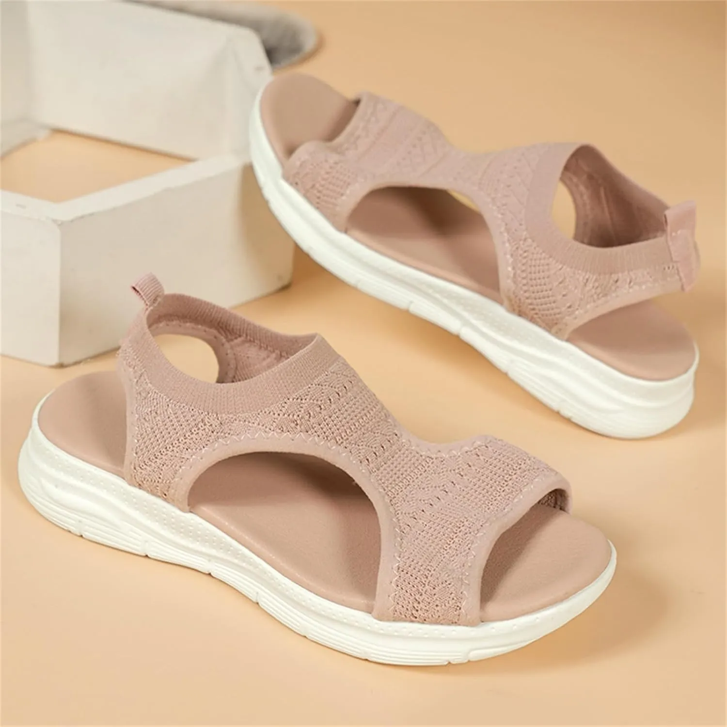 Ladmiple Sandals Women Comfortable Arch Support Walking Flip Flops Orthopedic Sandals Dressy Summer Orthotic Beach Shoes 2025