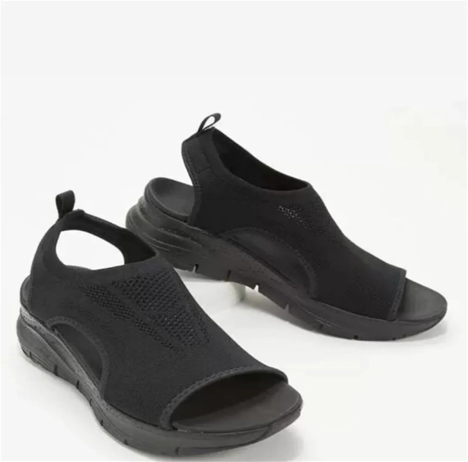 Ladmiple Sandals Women Comfortable Cute Orthotic Walking Sandals Open Toe Arch Support Slides Dressy Summer Orthopedic Shoes