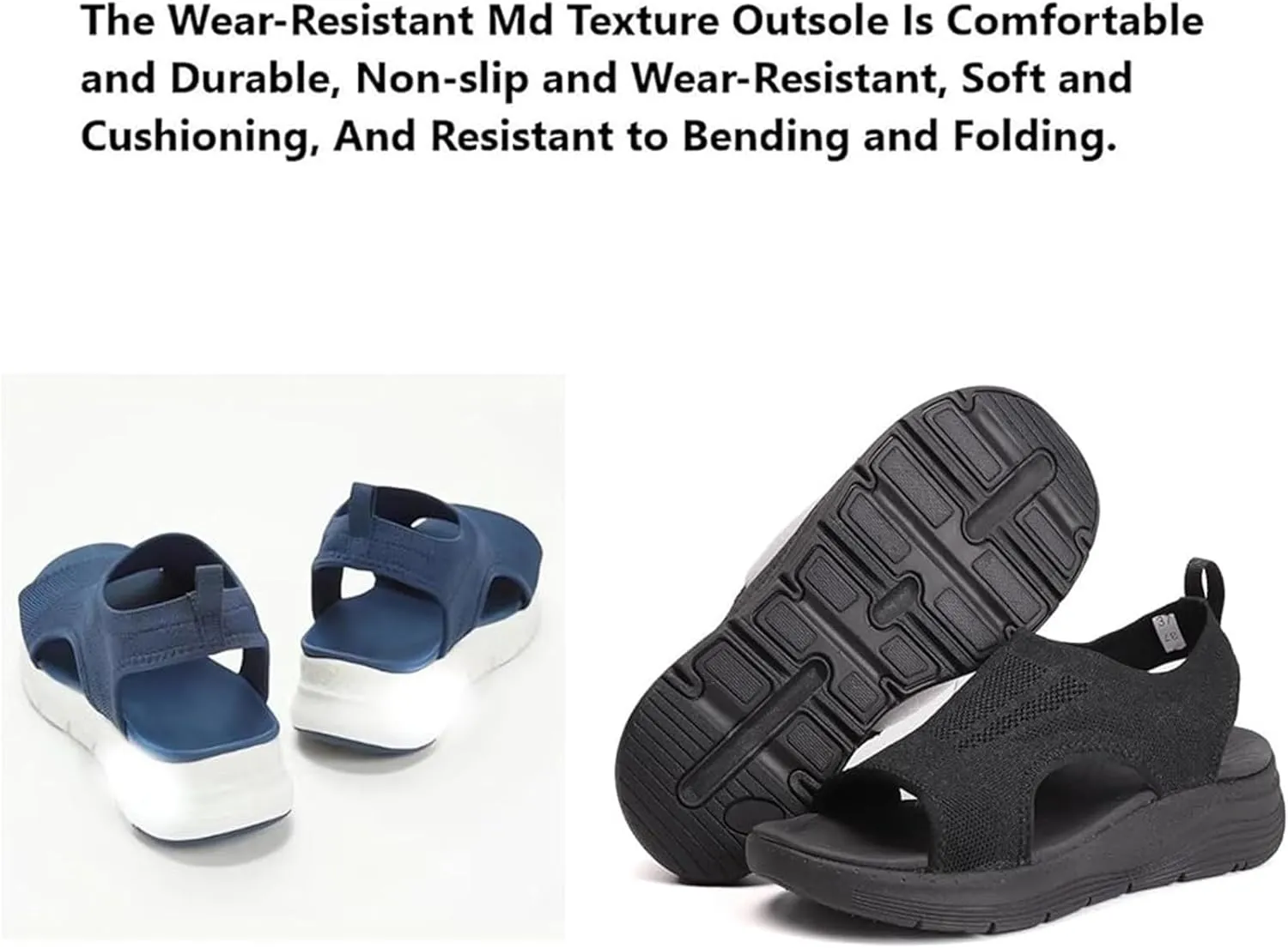 Ladmiple Sandals Women Comfortable Cute Orthotic Walking Sandals Open Toe Arch Support Slides Dressy Summer Orthopedic Shoes