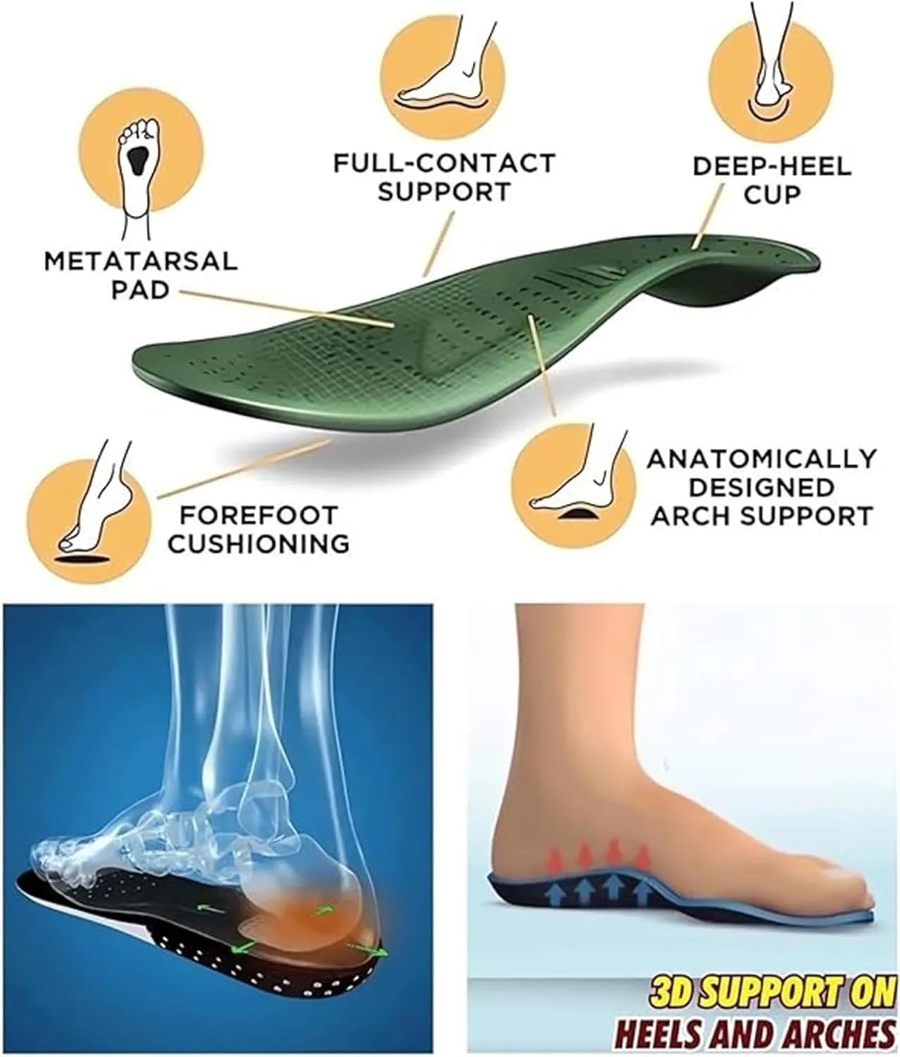 Ladmiple Sandals Women Comfortable Cute Orthotic Walking Sandals Open Toe Arch Support Slides Dressy Summer Orthopedic Shoes