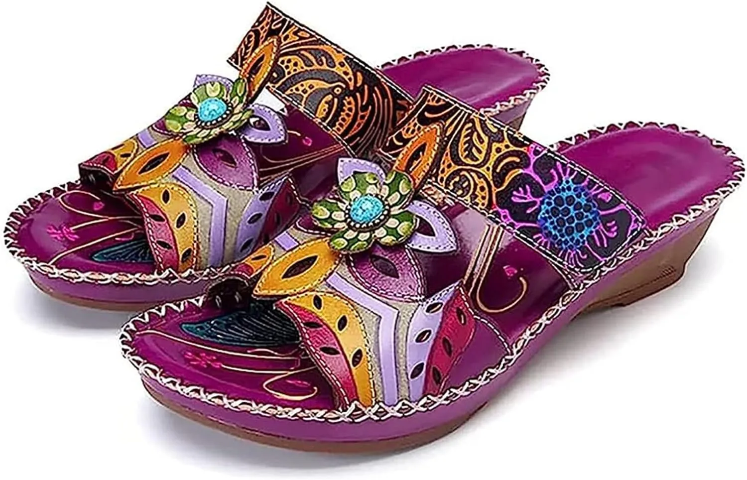 Ladmiple Sandals Women Dressy Comfortable Orthopedic Sandals Arch Support Flip Flops Soft Summer Beach Shoes Orthotic Slides