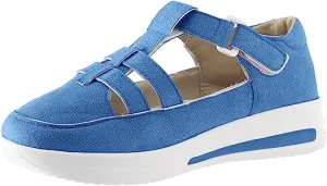 Ladmiple Shoes For Women Sneakers Slip Ons Walking Shoes Fashion Casual Athletic Non Slip Platform Tennis Running Shoes