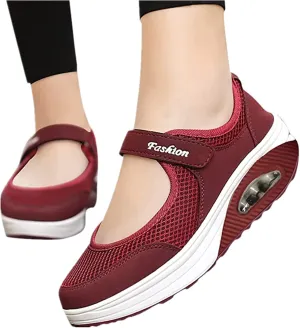 Ladmiple Sneakers For Women Comfortable Shoes Slip On Casual Platform Walking Shoes Dressy Summer Fashion Flats Loafers