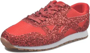 Ladmiple Sneakers For Women Walking Shoes Wide Width Rhinestone Sneakers Slip On Dressy Summer Glitter Sparkly Loafers