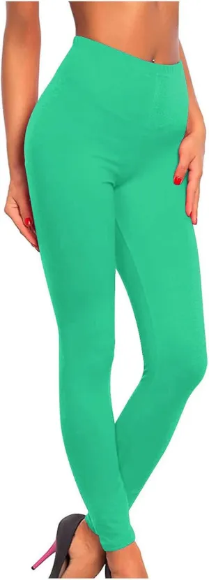 Leggings for Women High Waisted Stretch Biker Pants Casual Soft Workout Yoga Trousers Regular Tummy Control Pants