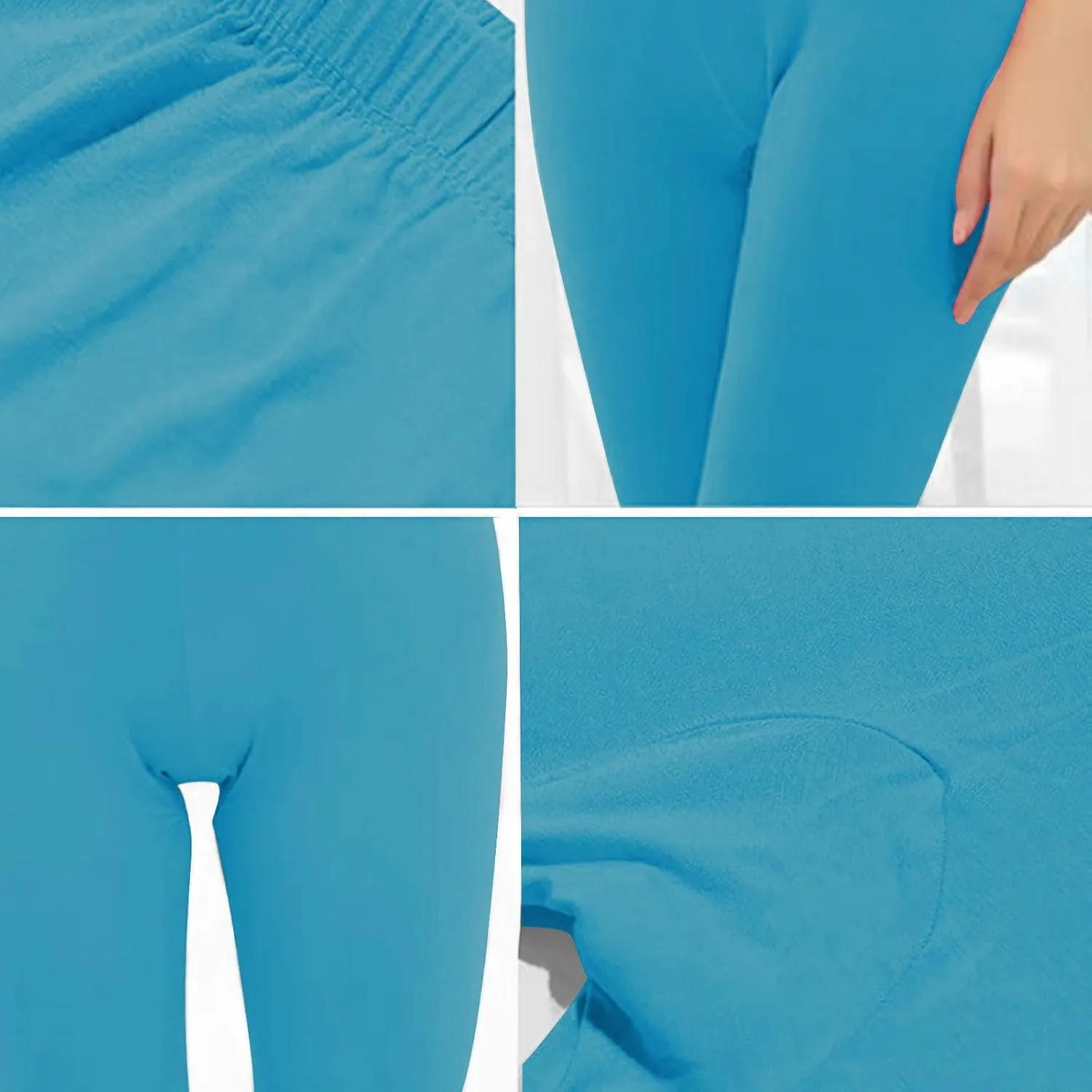 Leggings for Women High Waisted Stretch Biker Pants Casual Soft Workout Yoga Trousers Regular Tummy Control Pants