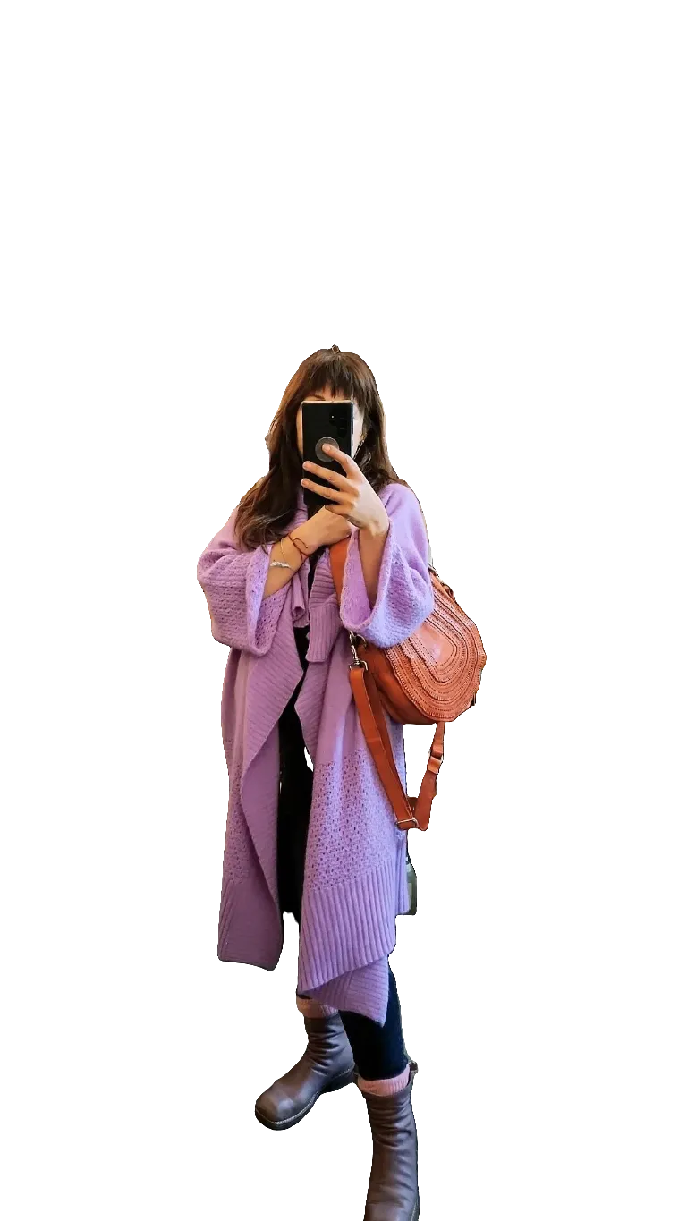 Light weight cardi  (Alpaca) - Camel