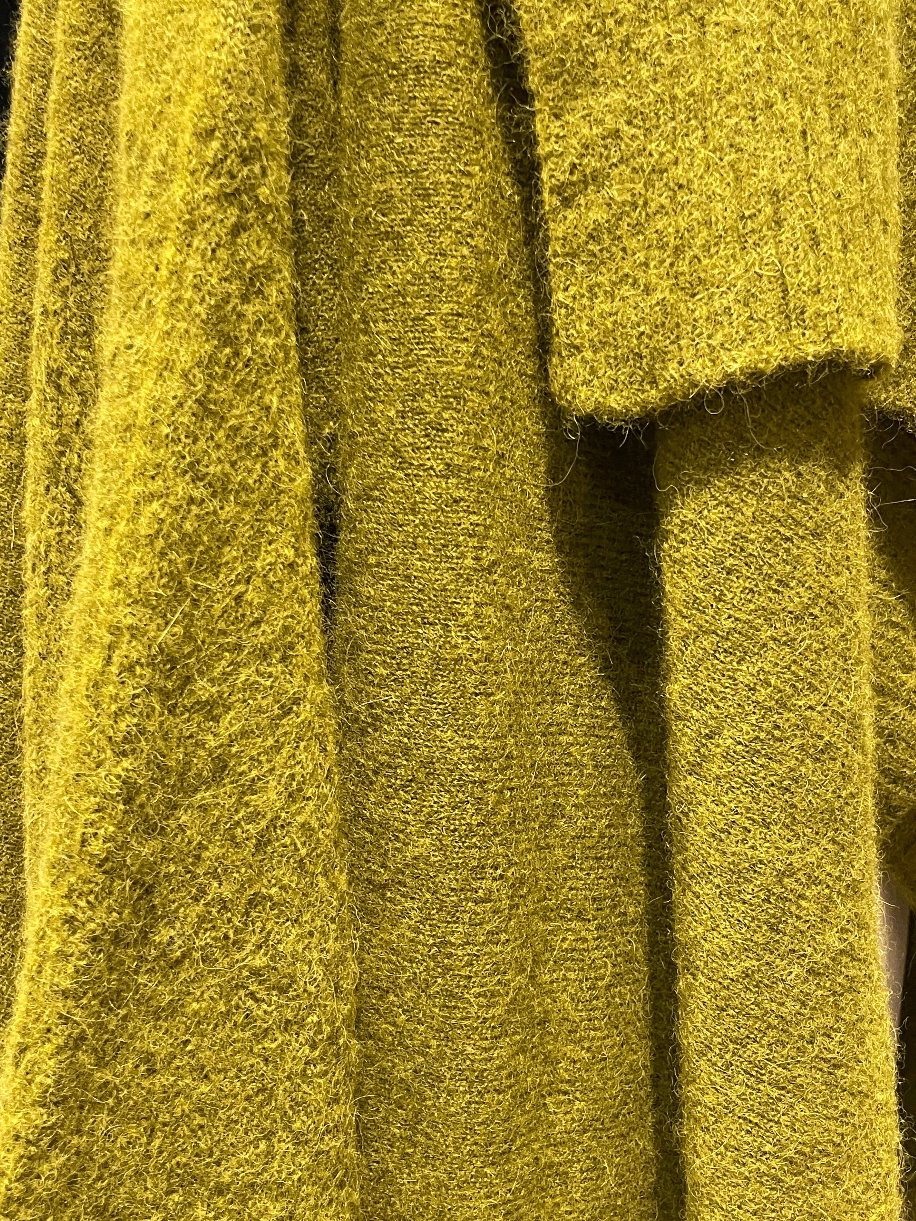 Light weight cardi (Alpaca) - Moss green