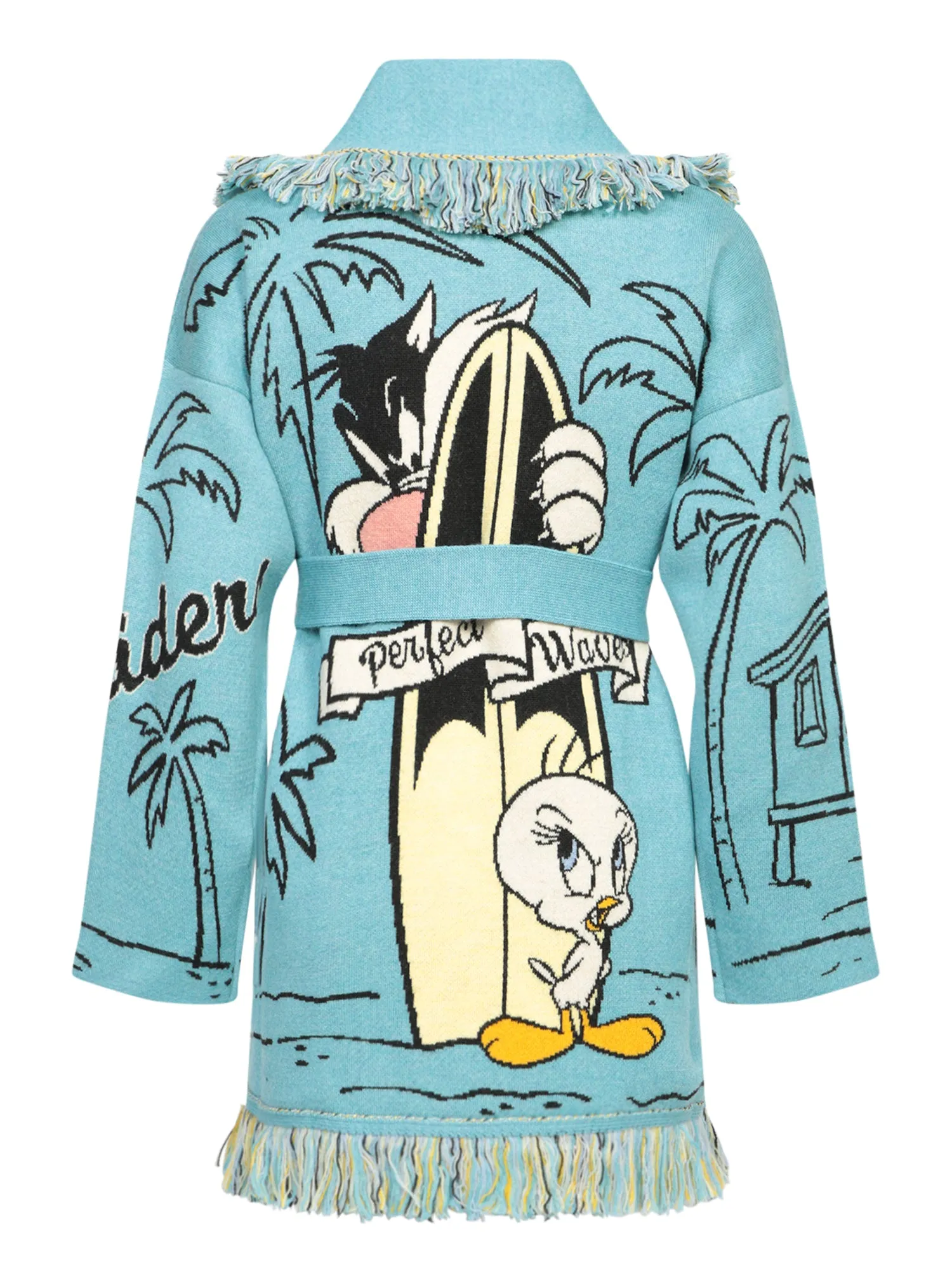 Looney Tunes light blue cardigan