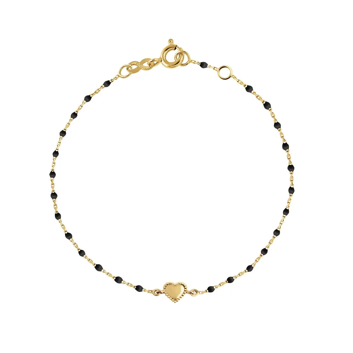 Lucky Heart Bracelet in Yellow Gold