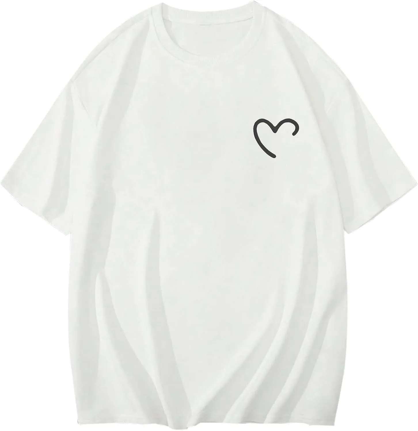 Male Oversize Spring and Summer Trend Young Large Size Printing Short Sleeve T Shirt Top Spandex T Shirt Men