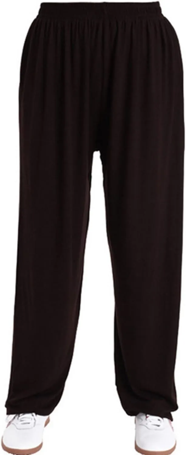 Men Super Soft Harem Pants Modal Yoga Pants Elastic Pilates Pants Sport Pants