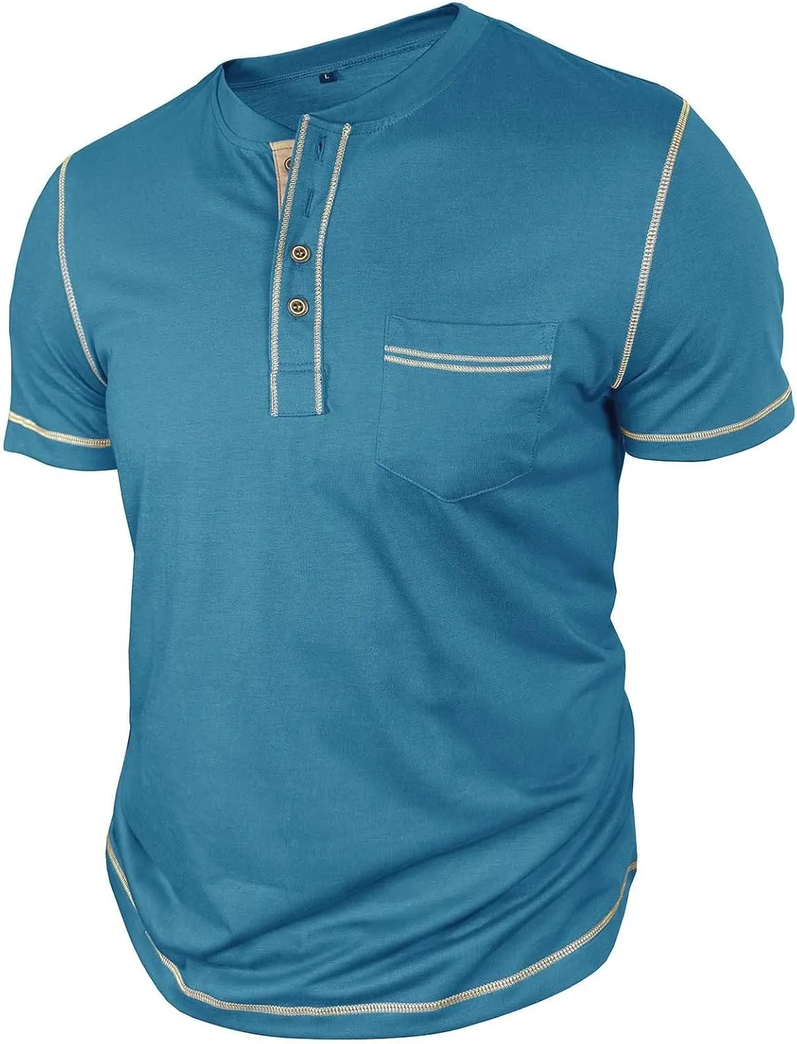 Men's Casual Polo Shirts Collared Wrinkle Free Slim Fit Breathable Work Summer Shirts
