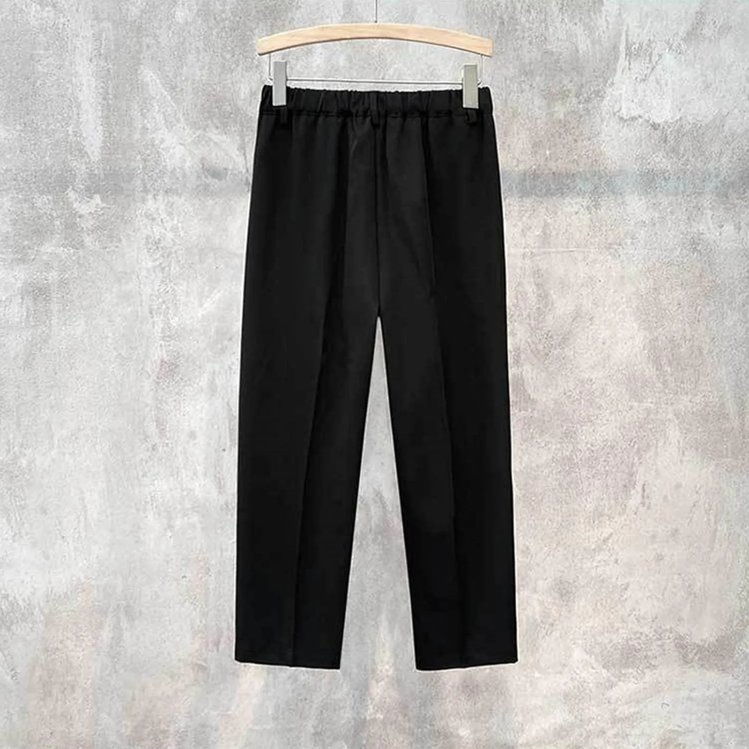 Men'S Classic Waist Plain Front Dress Pants Lightweight Comfort Chino Pants Stretch Slim Fit Skinny Suit Pants