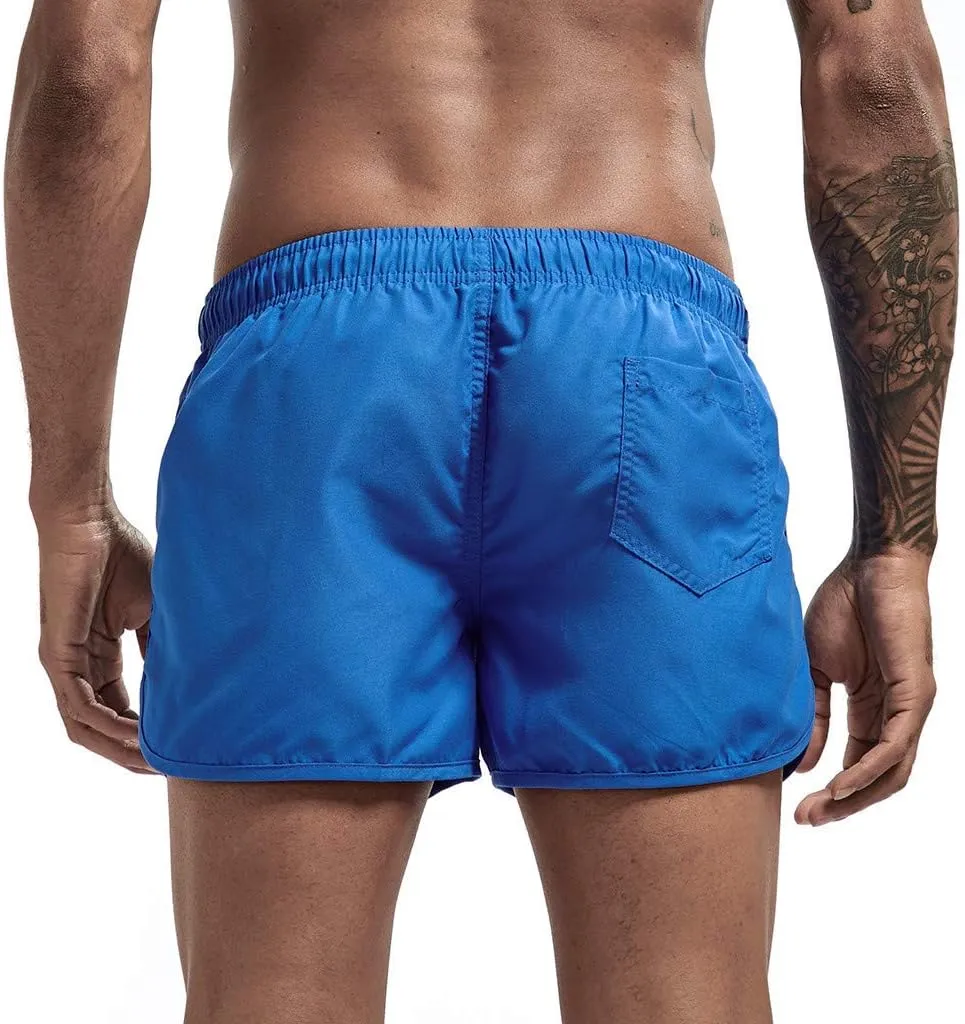 Men's Shorts Summer Beach Slim-Fit 5" Flat-Front Lightweight Comfort Stretch Chino Short Drawstring Walk Shorts