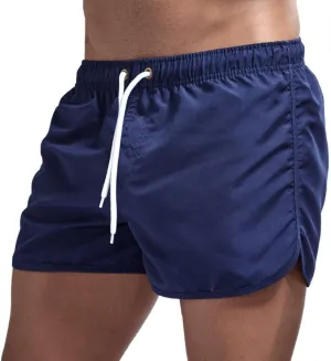 Men's Shorts Summer Beach Slim-Fit 5" Flat-Front Lightweight Comfort Stretch Chino Short Drawstring Walk Shorts