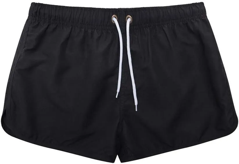 Men's Shorts Summer Beach Slim-Fit 5" Flat-Front Lightweight Comfort Stretch Chino Short Drawstring Walk Shorts