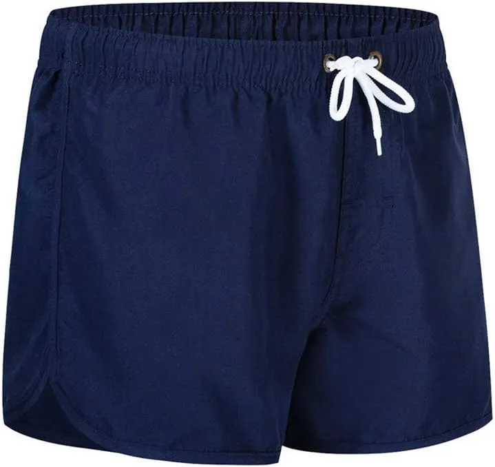 Men's Shorts Summer Beach Slim-Fit 5" Flat-Front Lightweight Comfort Stretch Chino Short Drawstring Walk Shorts