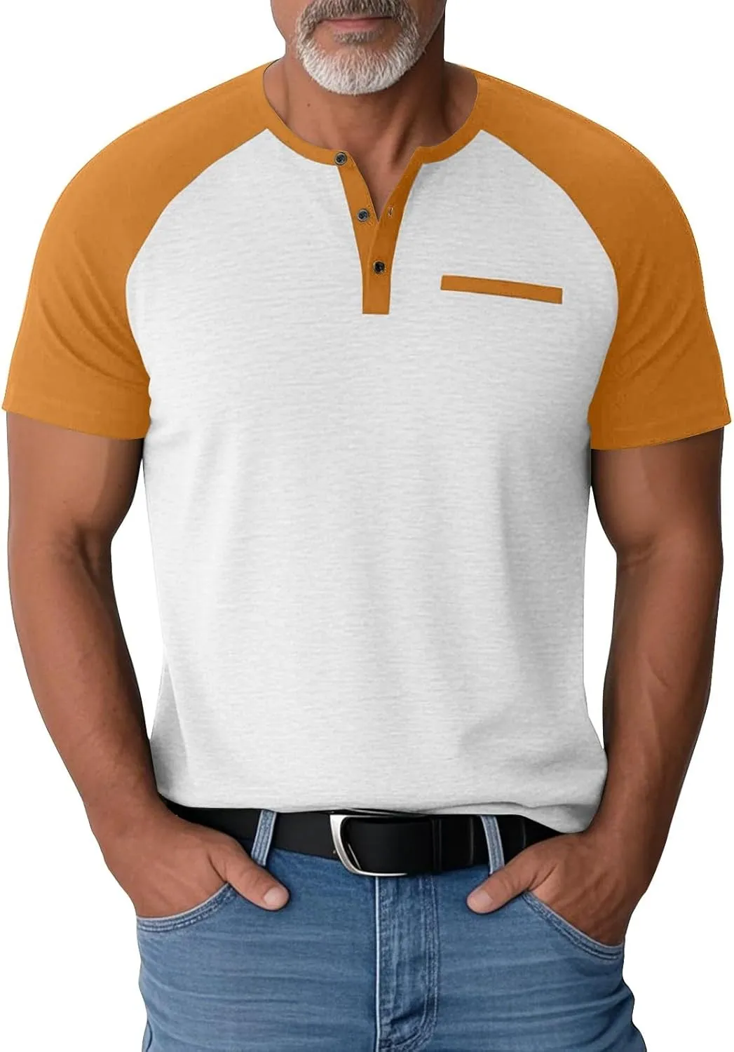 Mens Spring Shirts : Super Soft Premium Fabric Moisture Wicking Comfortable Work Tees