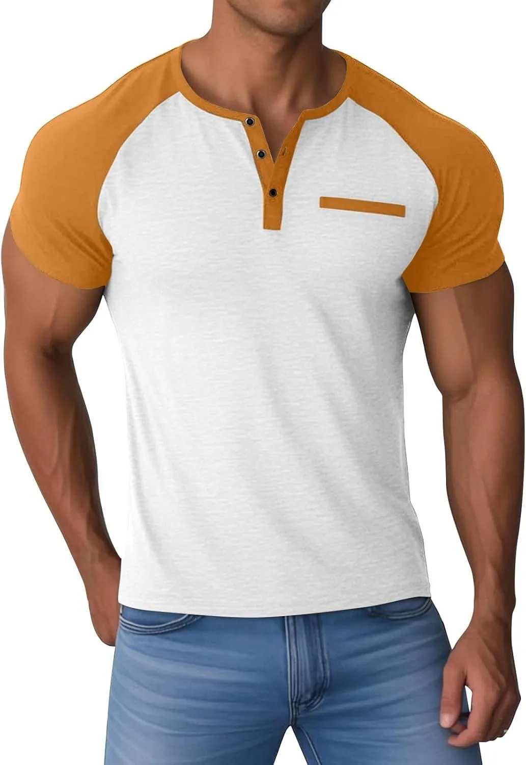 Mens Spring Shirts : Super Soft Premium Fabric Moisture Wicking Comfortable Work Tees