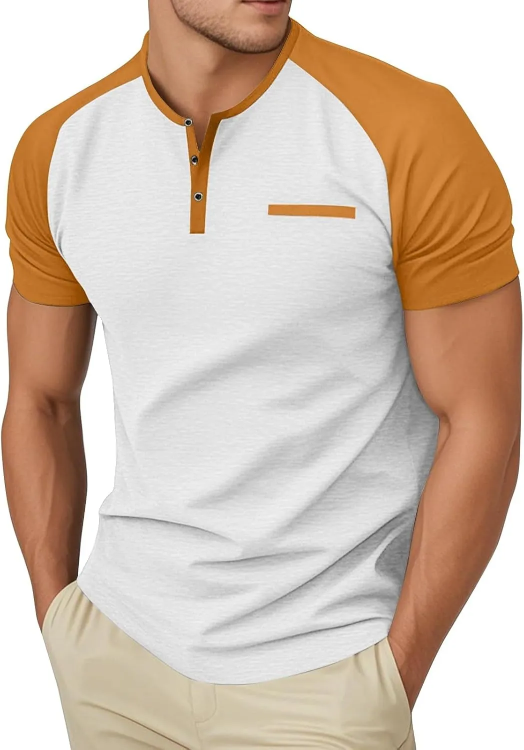 Mens Spring Shirts : Super Soft Premium Fabric Moisture Wicking Comfortable Work Tees
