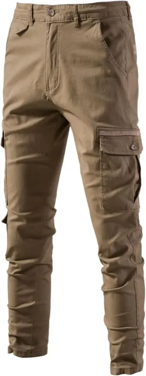 Mens Sweatpants with Pockets Big and Tall Men's Casual Jogger Drawstring Workout Mens Cargo Pants Lightweight Trousers