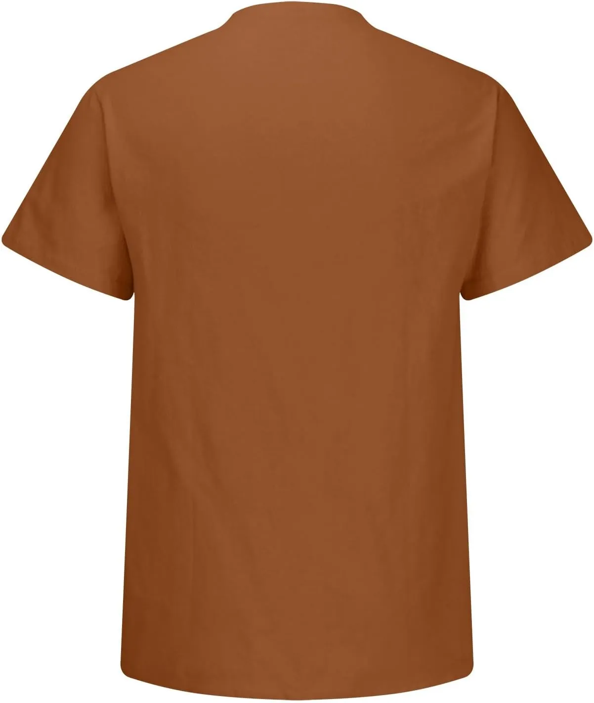 Men's T-Shirts Cotton Linen Short Sleeve Button Down Shirt Summer Loose Fit Solid Business Casual Shirts Beach Shirt