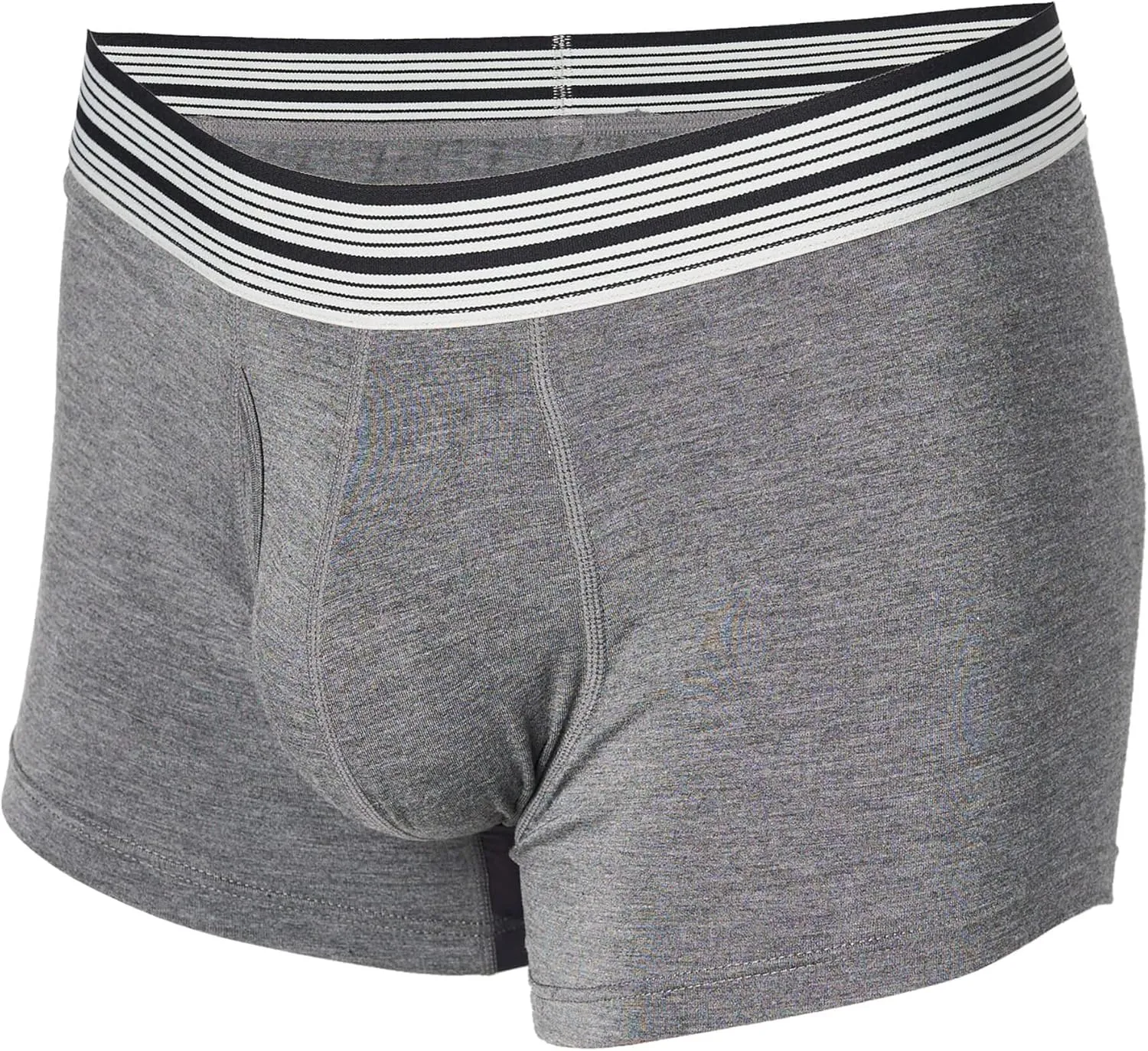 Mr. Davis Men's 4 Pack Trunks Cut Boxer Brief Underwear
