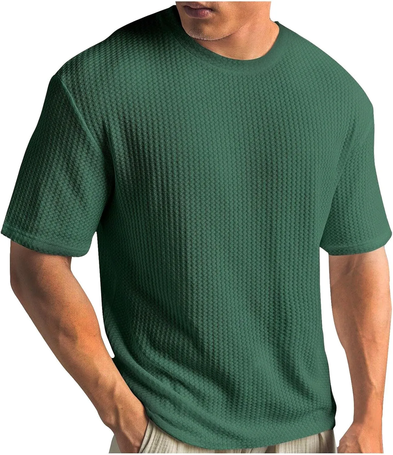 Muscularfit Oversized Shirts for Men Loose Fit Short Sleeve Crewneck Shirt Casual Gym Workout Athletic Tops Outdoor Fashion