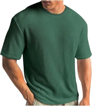 Muscularfit Oversized Shirts for Men Loose Fit Short Sleeve Crewneck Shirt Casual Gym Workout Athletic Tops Outdoor Fashion