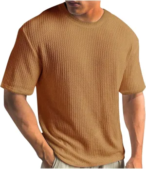 Muscularfit Oversized Shirts for Men Loose Fit Short Sleeve Crewneck Shirt Casual Gym Workout Athletic Tops Outdoor Fashion