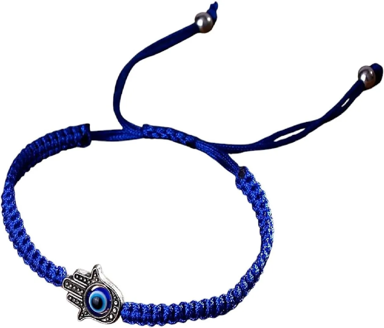 New 2026 Unisex 2Pcs Blue Couple Bracelet Sets For Woman Men Charm Palm Resin Bead Rope Chain Lucky Bracelets Friendship Decoration Jewelry Luxury With You Accessories Trendy Women