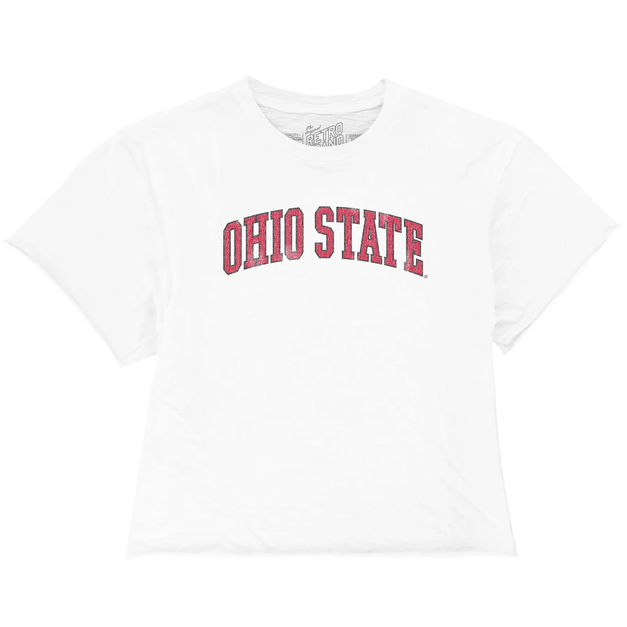 Ohio State Buckeyes 100% Cotton Crop Slub Tee