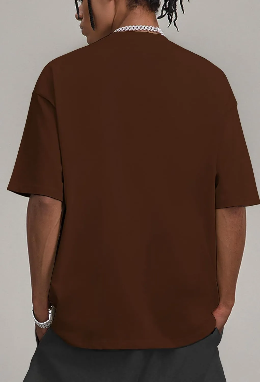 Oversized Graphic Tshirt for Men Funny Letter Print T Shirt Casual Loose Retro Streetwear Shirts Tops Tees
