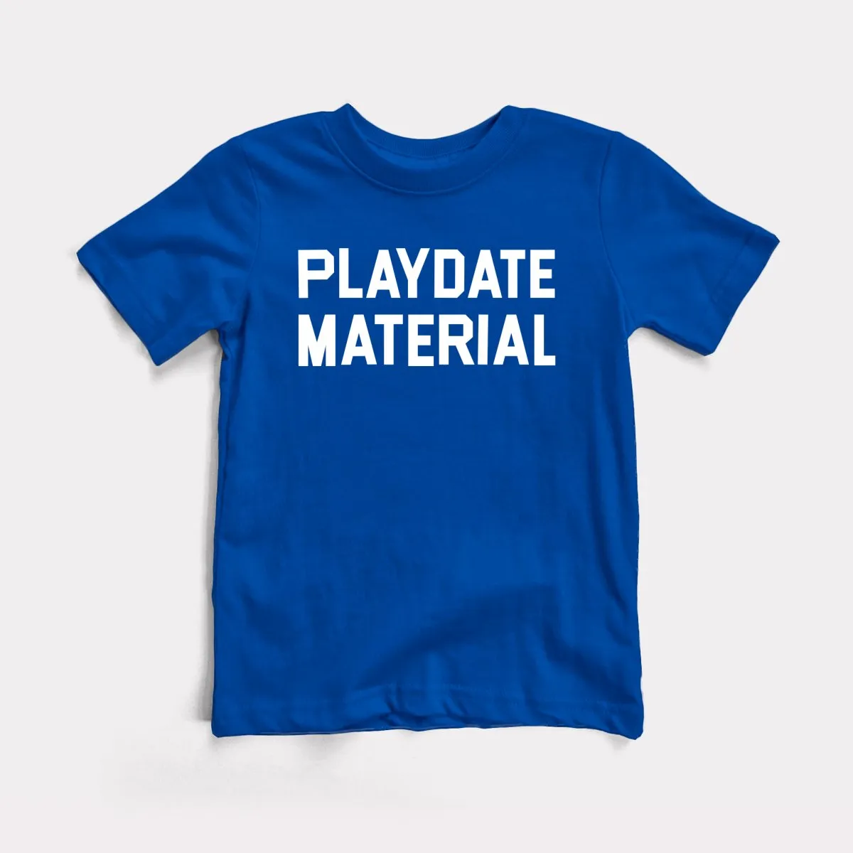 Playdate Material Youth Tee