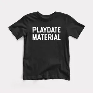 Playdate Material Youth Tee