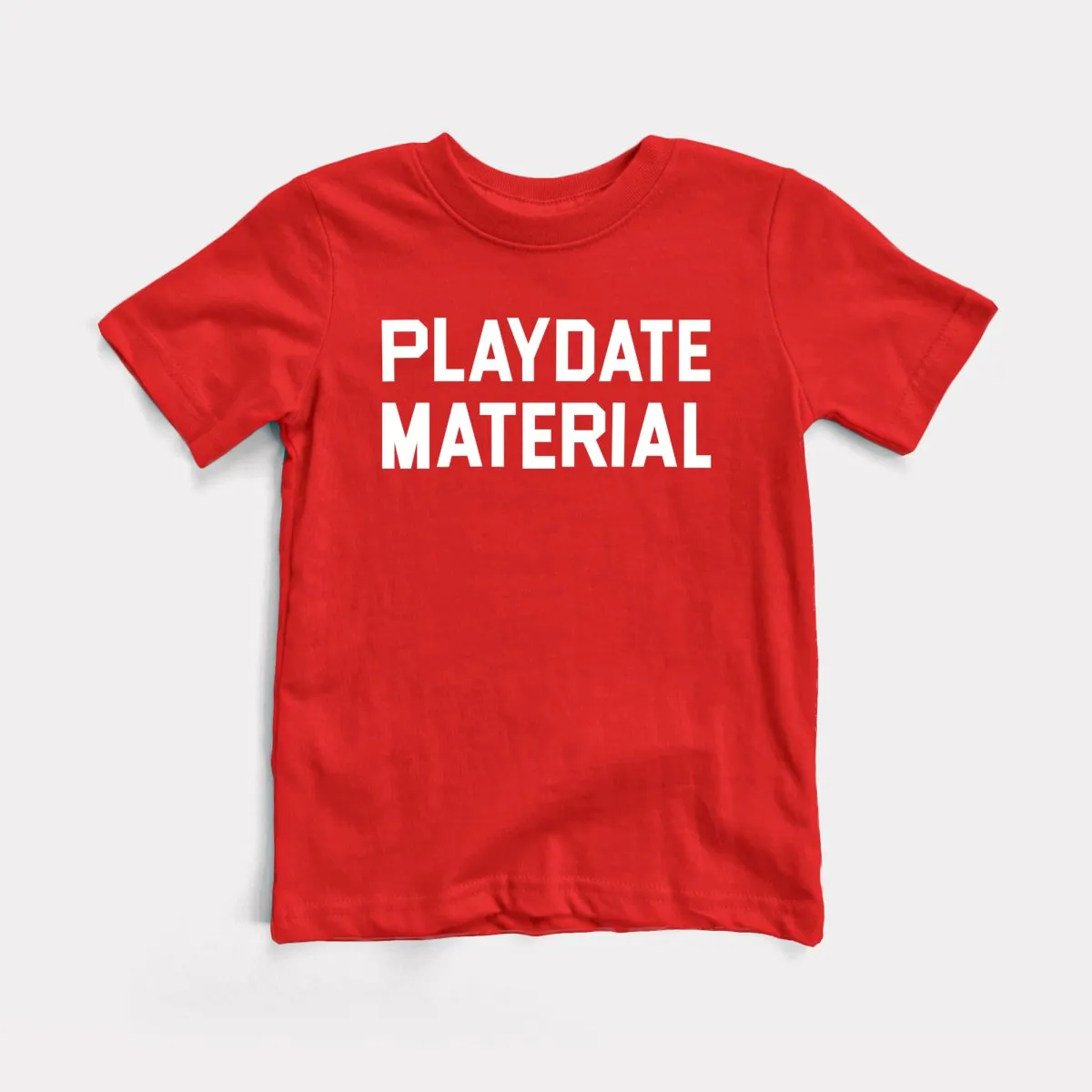 Playdate Material Youth Tee