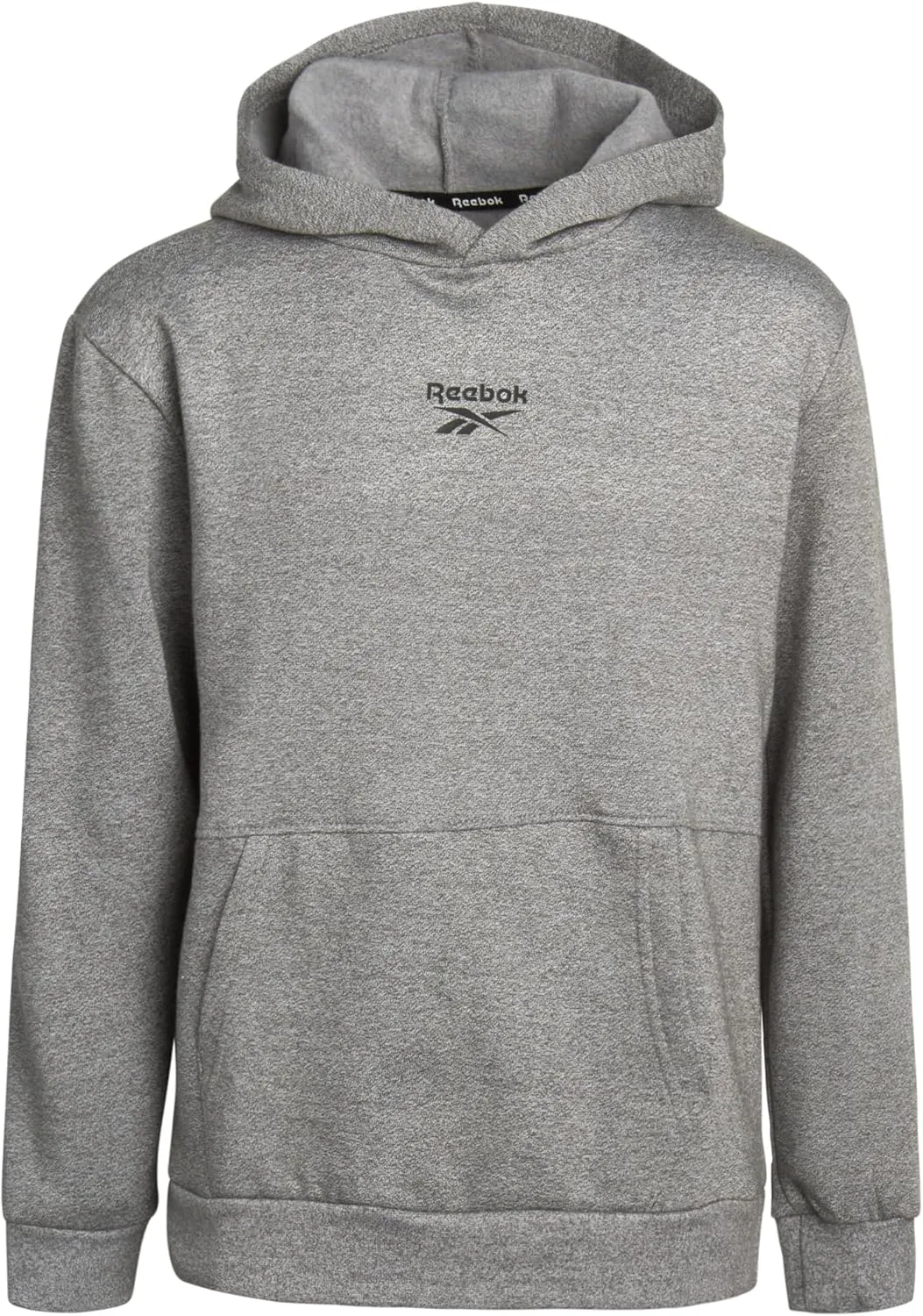 Reebok Boys' Sweatshirt - Fleece Pullover Fashion Hoodie Designs and Logos