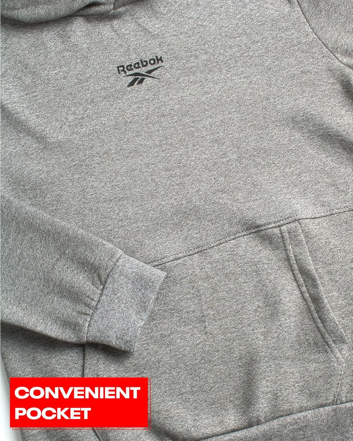 Reebok Boys' Sweatshirt - Fleece Pullover Fashion Hoodie Designs and Logos