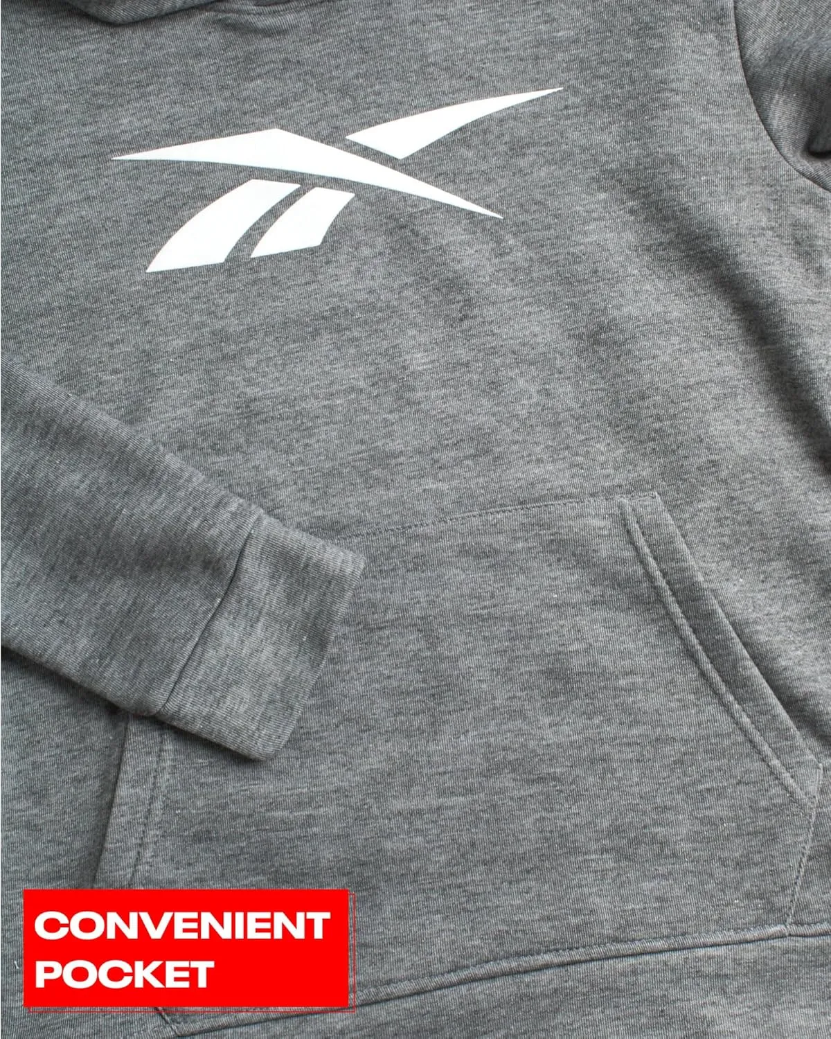 Reebok Boys' Sweatshirt - Fleece Pullover Fashion Hoodie Designs and Logos