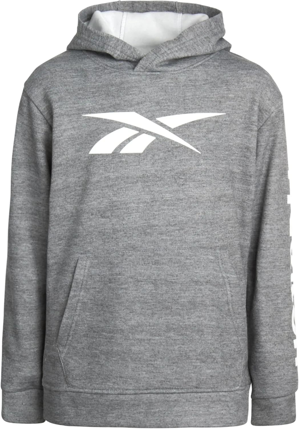 Reebok Boys' Sweatshirt - Fleece Pullover Fashion Hoodie Designs and Logos