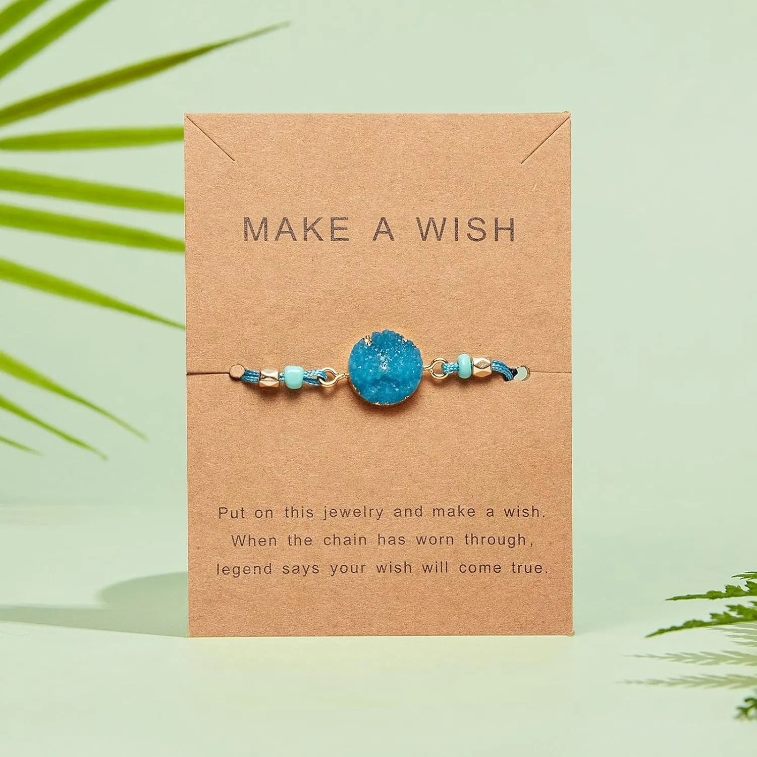 Resin 2pc Personalized Woven Bracelet Bracelet Hand Card Woven Jewelry Paper Bracelets for Men Android (Blue, One Size)