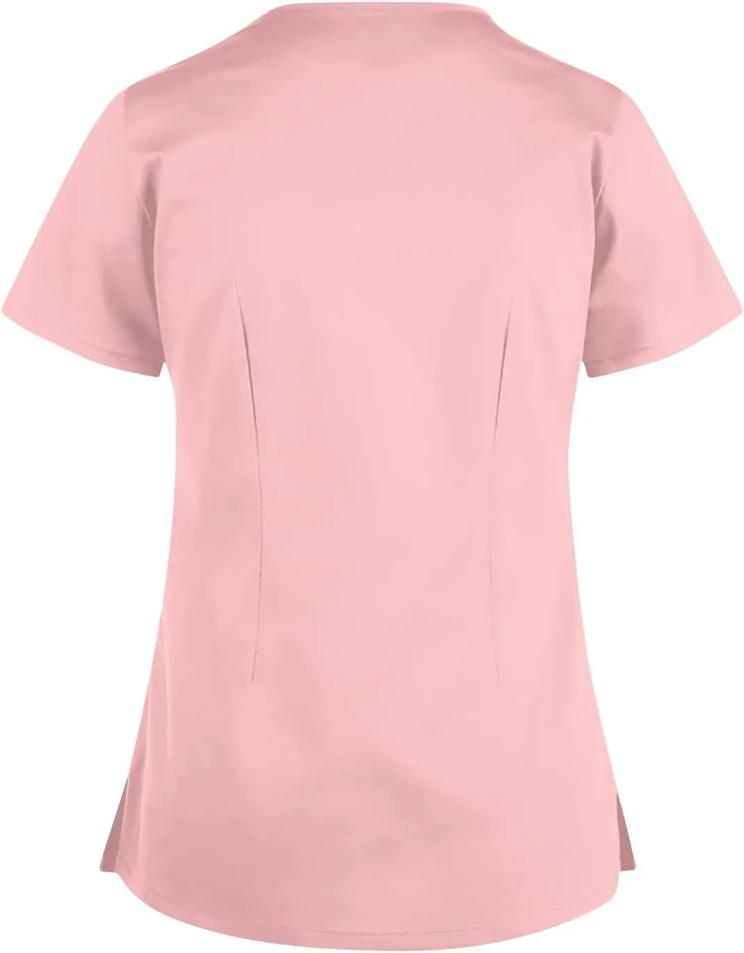 Scrubs for Women Print Short Sleeve Working T-Shirts Criss Cross V Neck Dressy T Shirts Summer Nurse Uniforms